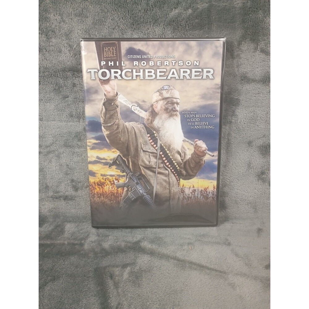Phil Robertson Torchbearer   DVD, 2016    Duck Dynasty  Sealed